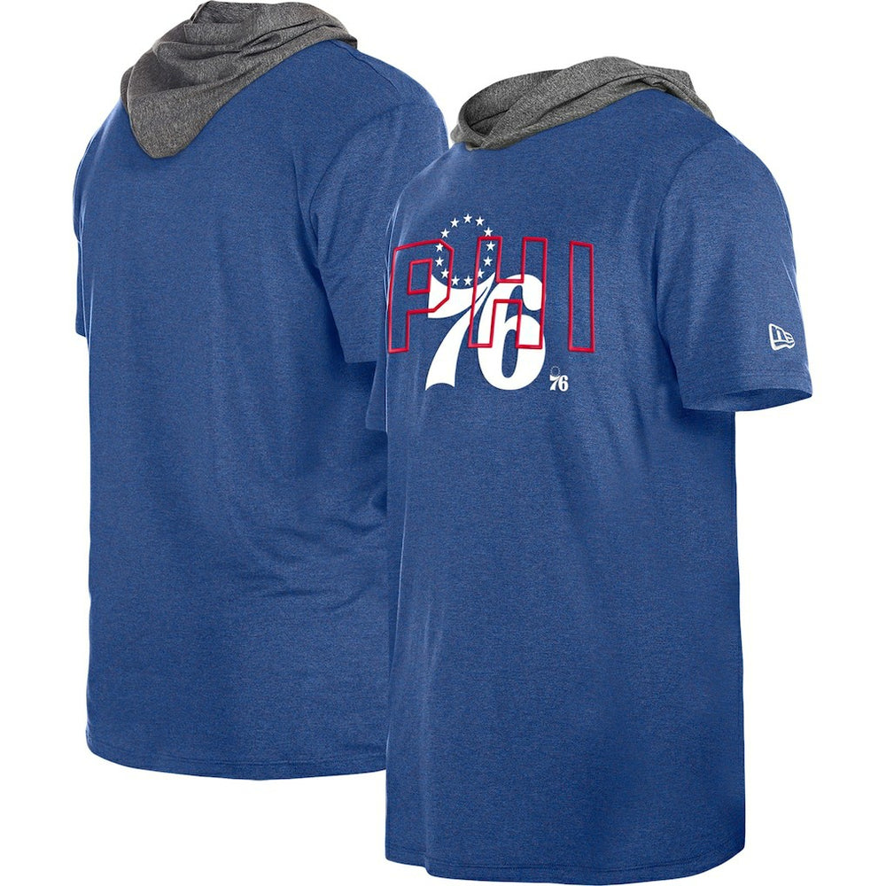 Philadelphia 76ers Active Hoodie T-Shirt Royal - NBA