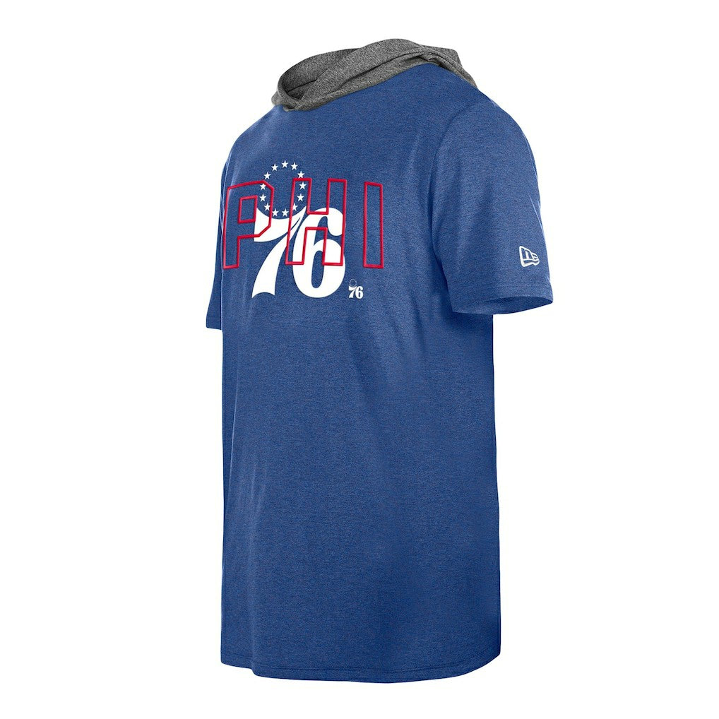 Philadelphia 76ers Active Hoodie T-Shirt Royal - NBA