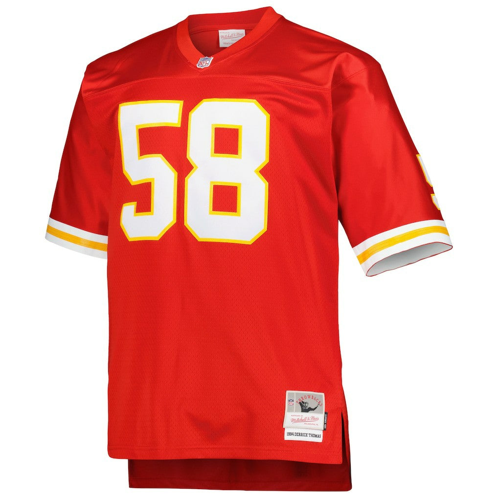Derrick Thomas Kansas City Chiefs Big & Tall 1994 Retired Player Replica Jersey Red | Mitchell & Ness