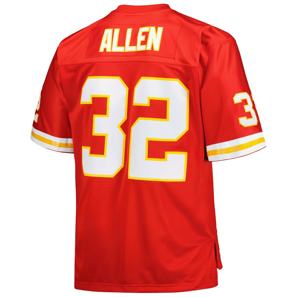 Marcus Allen Kansas City Chiefs Big & Tall 1994 Retired Player Replica Jersey Red | Mitchell & Ness