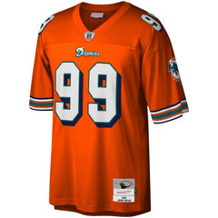 Jason Taylor Miami Dolphins Big & Tall 2004 Retired Player Replica Jersey Orange | Mitchell & Ness