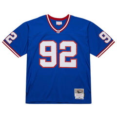 Michael Strahan New York Giants Big & Tall 1993 Retired Player Replica Jersey Royal | Mitchell & Ness