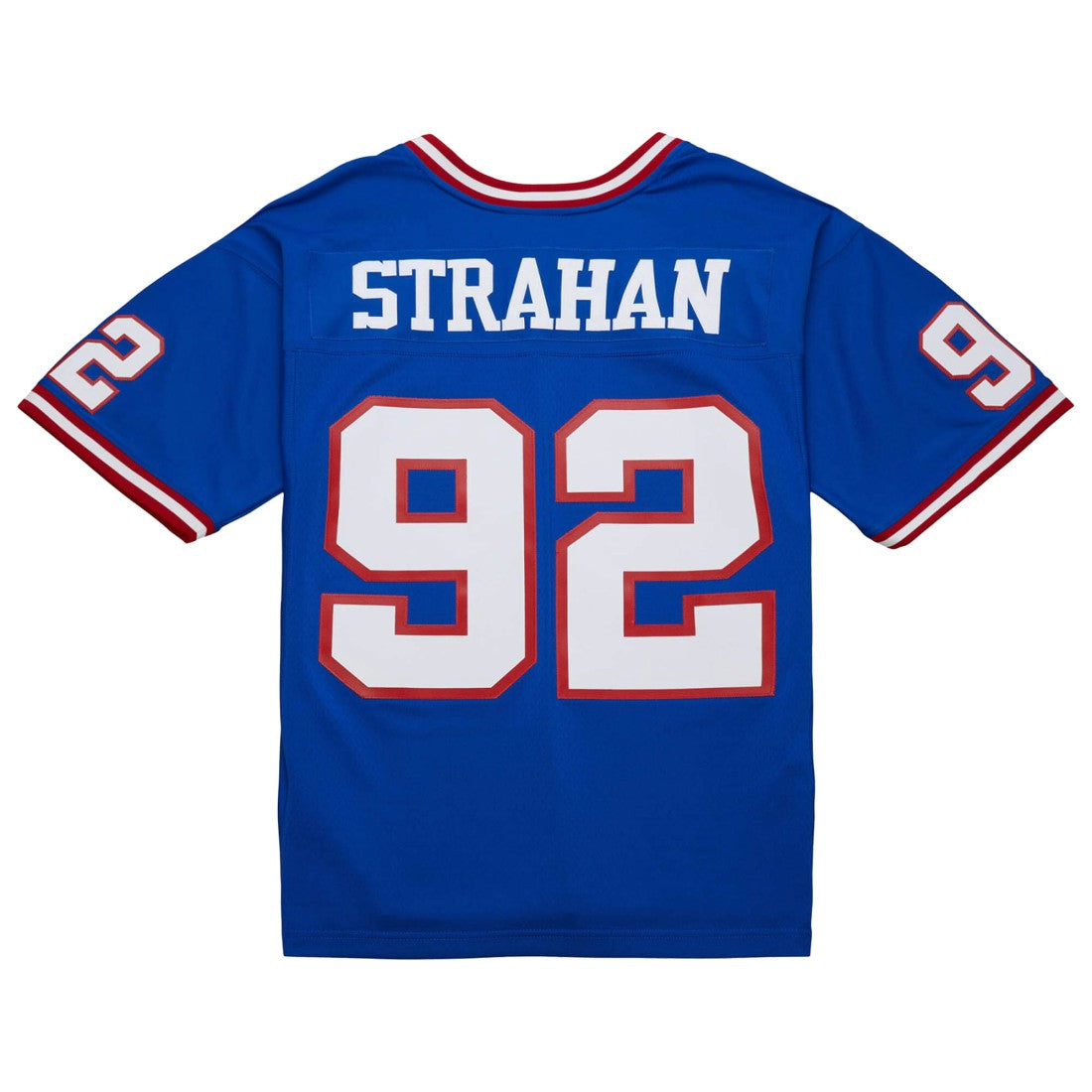 Michael Strahan New York Giants Big & Tall 1993 Retired Player Replica Jersey Royal | Mitchell & Ness