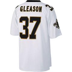 Steve Gleason New Orleans Saints Big & Tall 2006 Retired Player Replica Jersey White | Mitchell & Ness