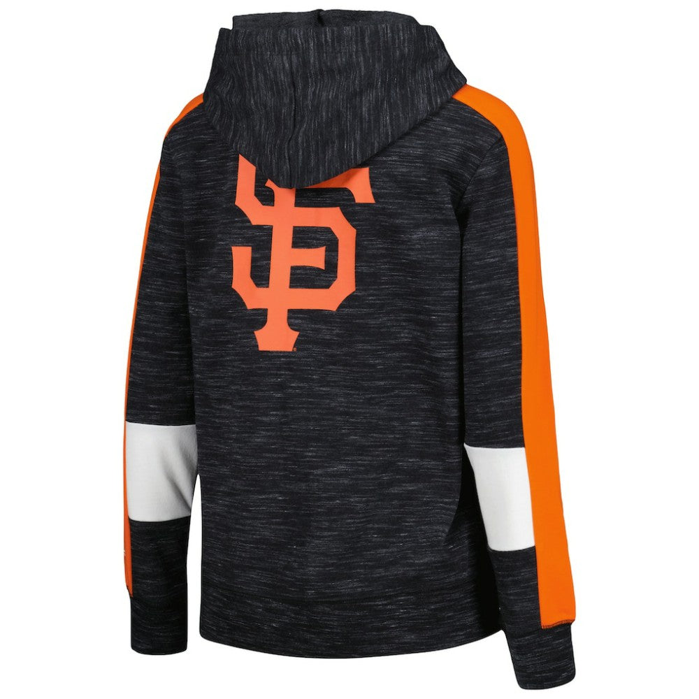 San Francisco Giants New Era Women's Colorblock Full-Zip Hoodie - MLB