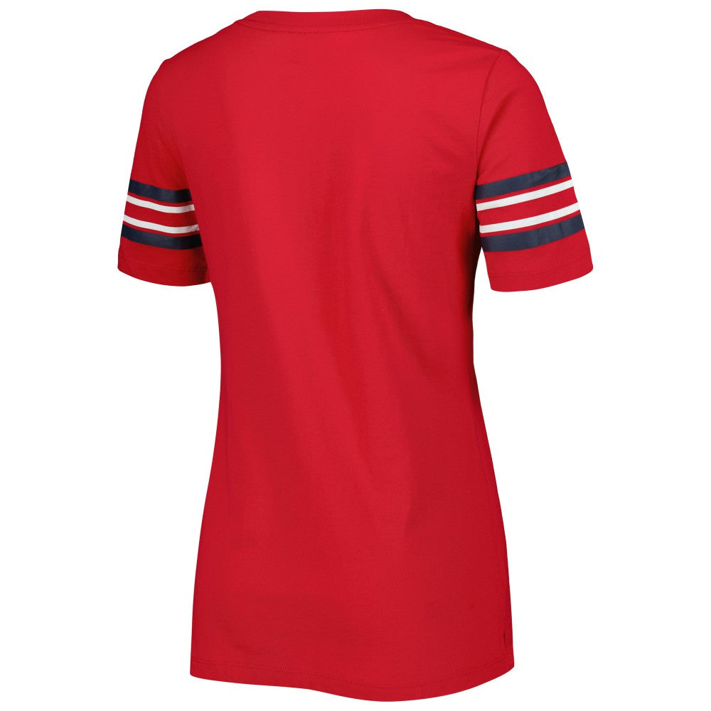 St. Louis Cardinals New Era Women's Team Stripe T-Shirt - MLB