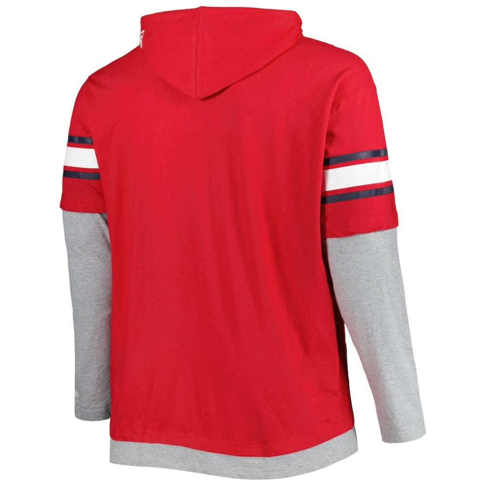 St. Louis Cardinals New Era Big & Tall Twofer Pullover Hoodie - MLB