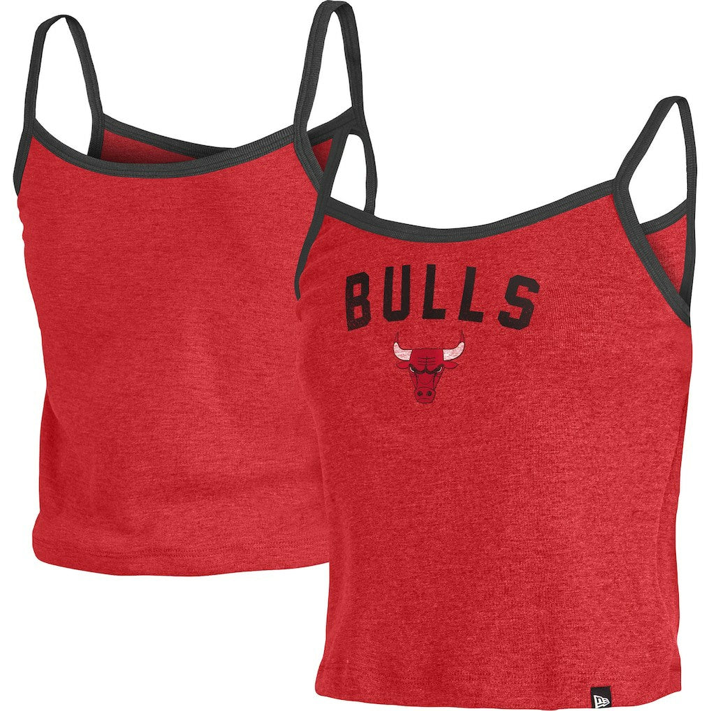 Chicago Bulls Women's Spaghetti Strap Tank Top Red - NBA