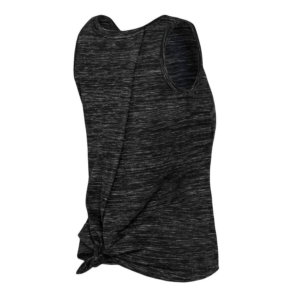 Brooklyn Nets Women's Space Dye Active Tank Top Black - NBA