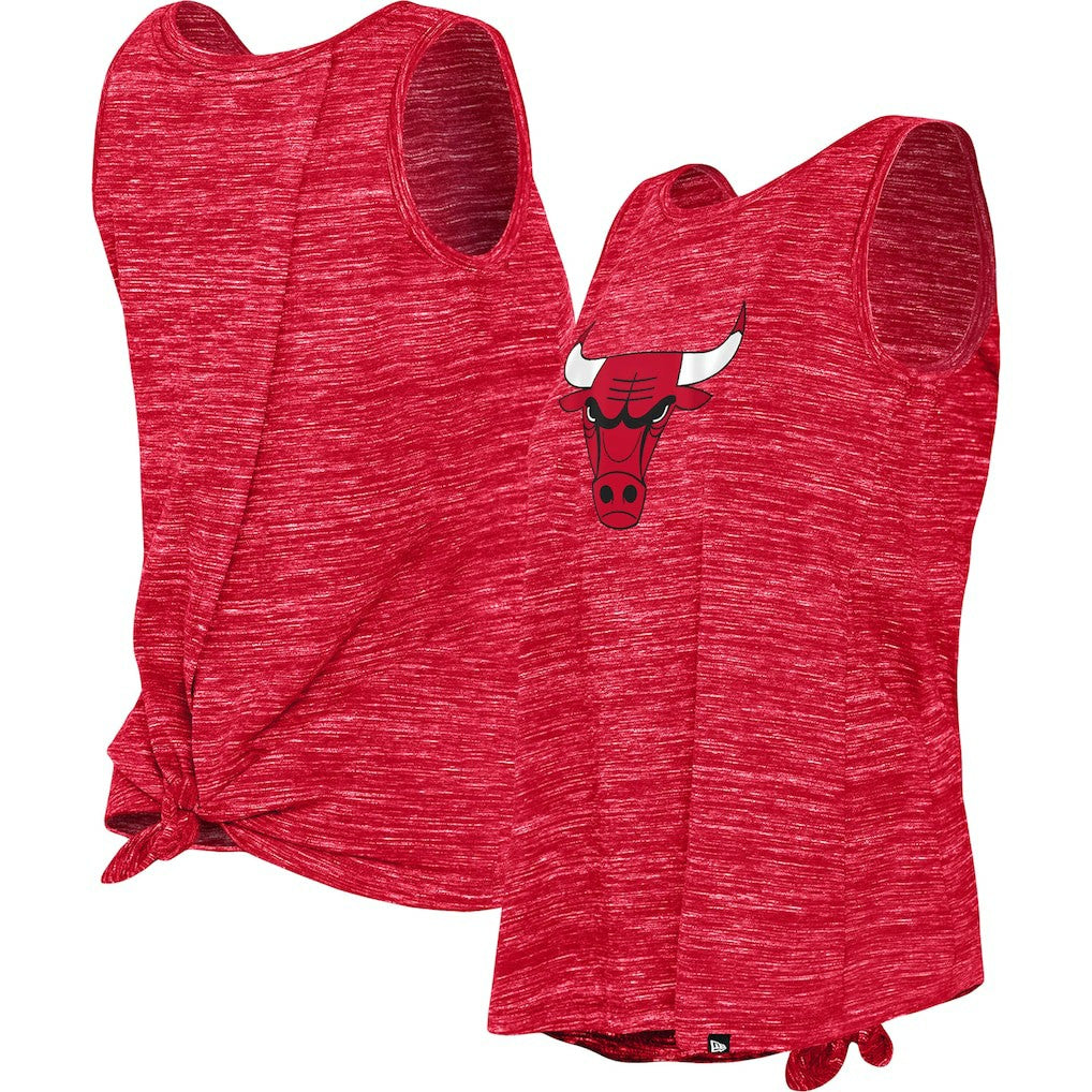 Chicago Bulls Women's Space Dye Active Tank Top Red - NBA