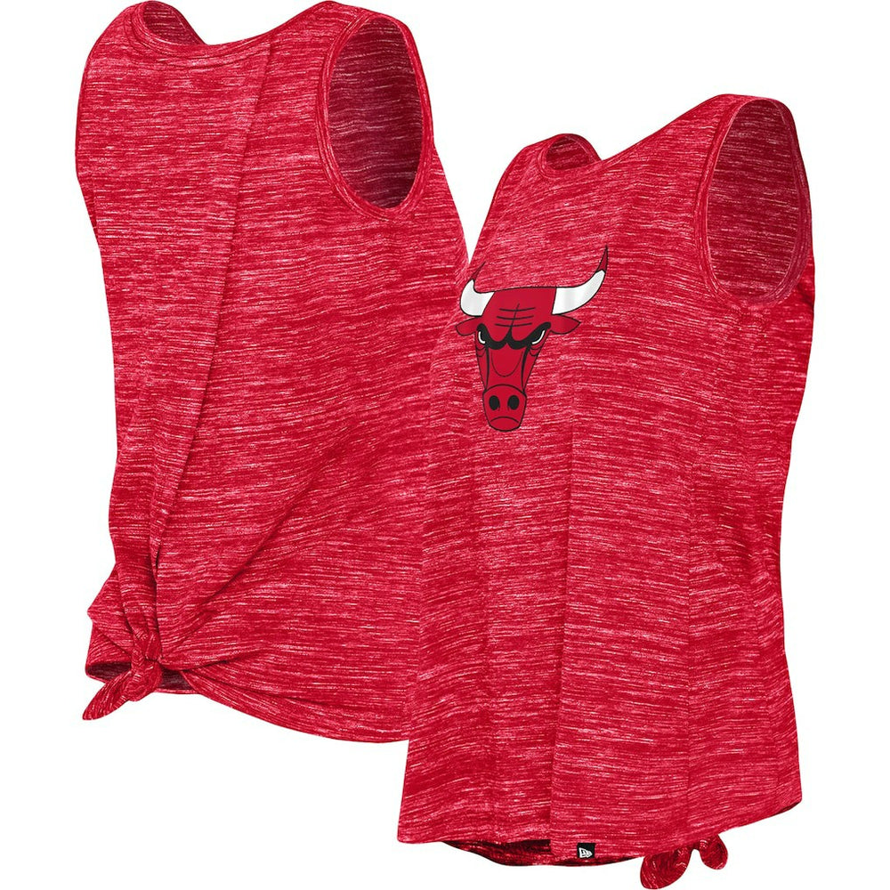 Chicago Bulls Women's Space Dye Active Tank Top Red - NBA