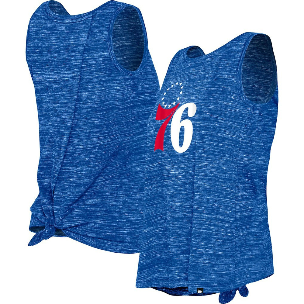 Philadelphia 76ers Women's Space Dye Active Tank Top Royal - NBA