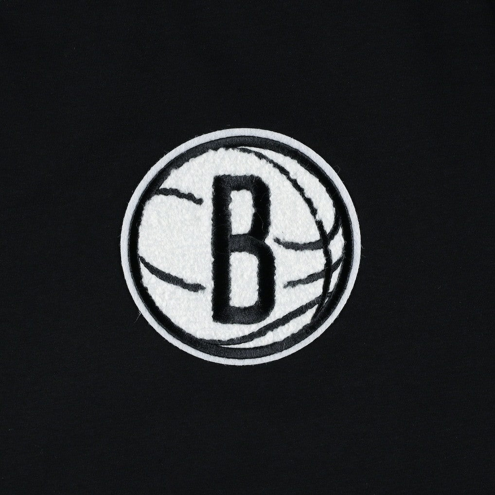 Brooklyn Nets Pro Standard Women's Classics Boxy T-Shirt Black - NBA