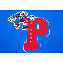 Philadelphia 76ers Pro Standard Women's Mash Up Pullover Sweatshirt Royal - NBA