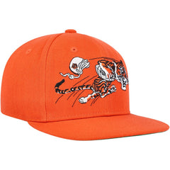 Cincinnati Bengals Youth Gridiron Classics Ground Snapback Hat Orange | Mitchell & Ness