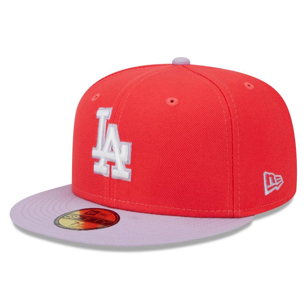 Los Angeles Dodgers New Era Spring Color Two-Tone 59FIFTY Fitted Hat - MLB