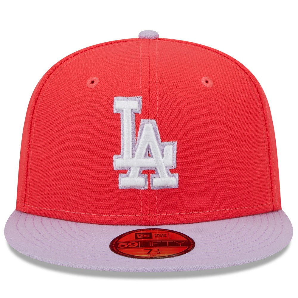Los Angeles Dodgers New Era Spring Color Two-Tone 59FIFTY Fitted Hat - MLB
