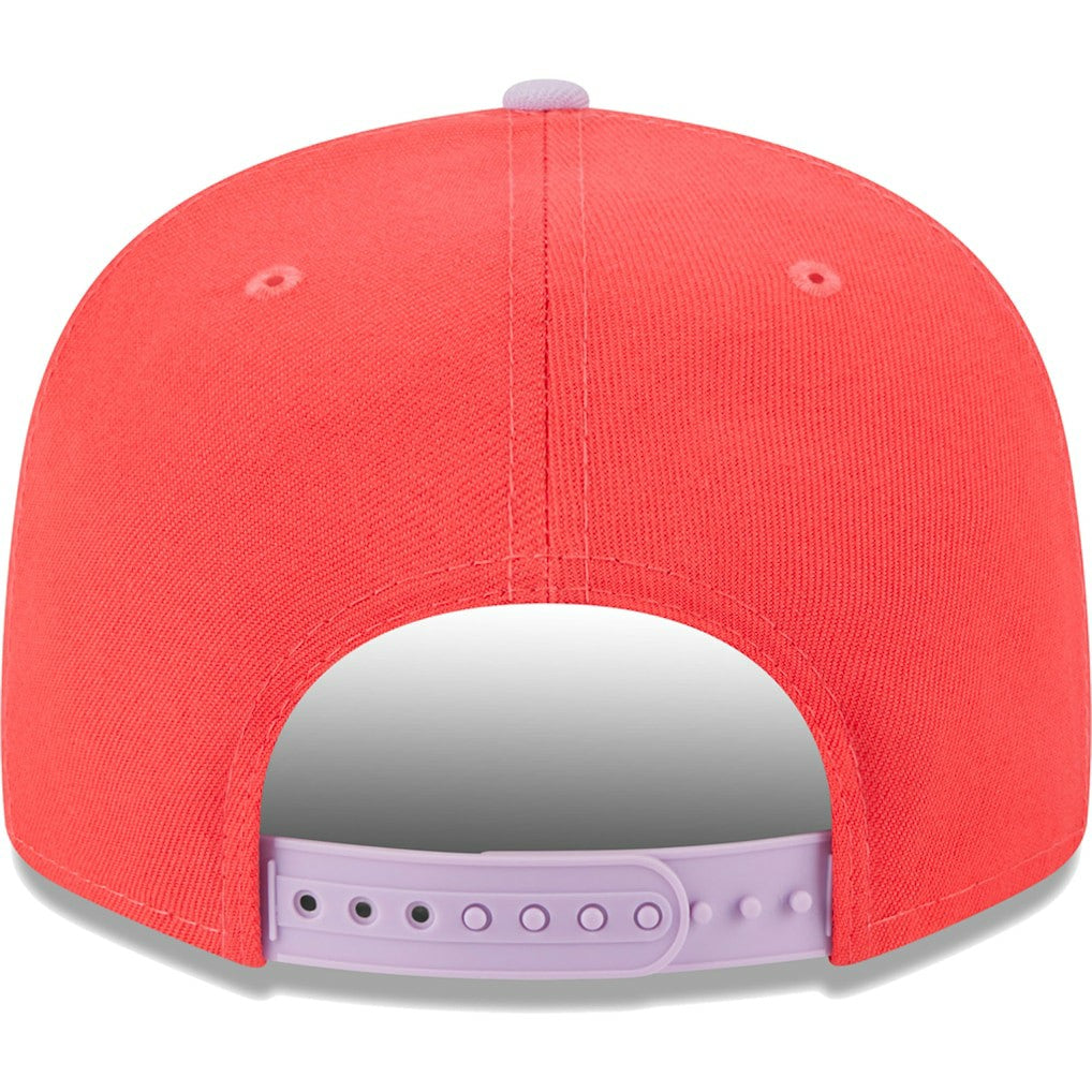 San Francisco 49ers New Era Two-Tone Color Pack 9FIFTY Snapback Hat Red/Lavender | NFL