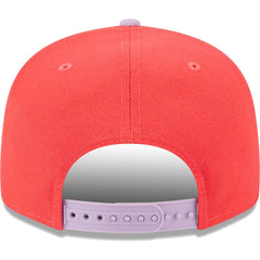 San Francisco 49ers New Era Two-Tone Color Pack 9FIFTY Snapback Hat Red/Lavender | NFL