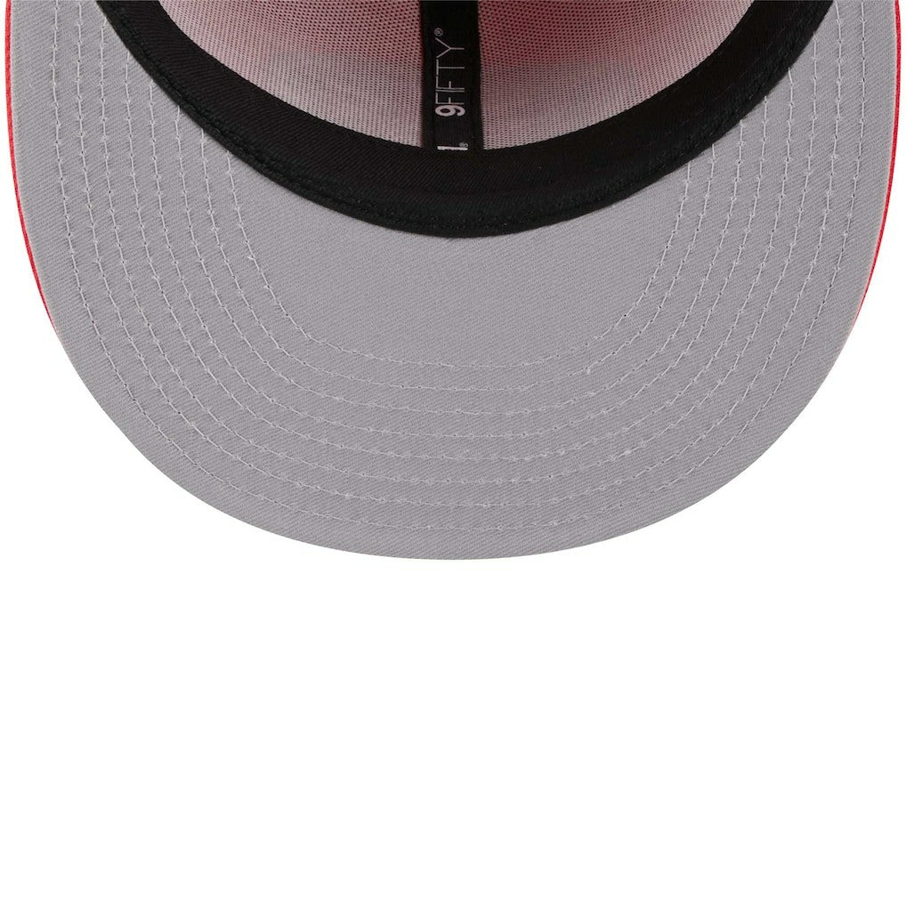 San Francisco 49ers New Era Color Pack Brights 9FIFTY Snapback Hat Scarlet | NFL