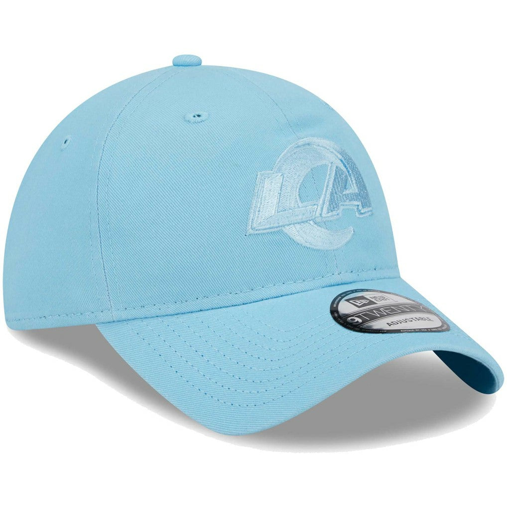 Los Angeles Rams New Era Core Classic 2.0 Brights 9TWENTY Adjustable Hat Light Blue | NFL