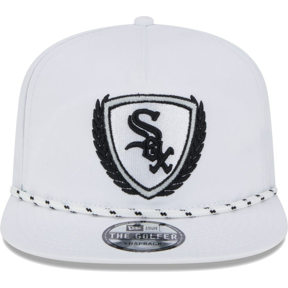 Chicago White Sox New Era Golfer Tee 9FIFTY Snapback Hat - MLB