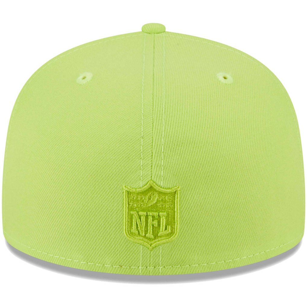 Los Angeles Rams New Era Color Pack Brights 59FIFTY Fitted Hat Neon Green | NFL