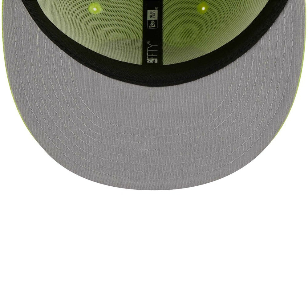 Los Angeles Rams New Era Color Pack Brights 59FIFTY Fitted Hat Neon Green | NFL