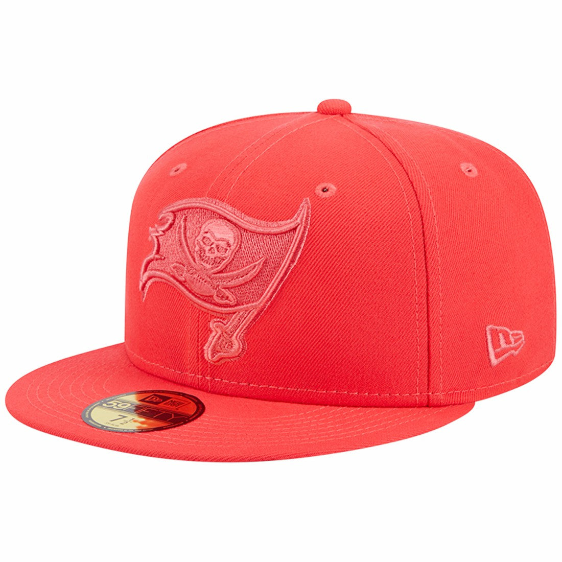 Tampa Bay Buccaneers New Era Color Pack Brights 59FIFTY Fitted Hat Red | NFL