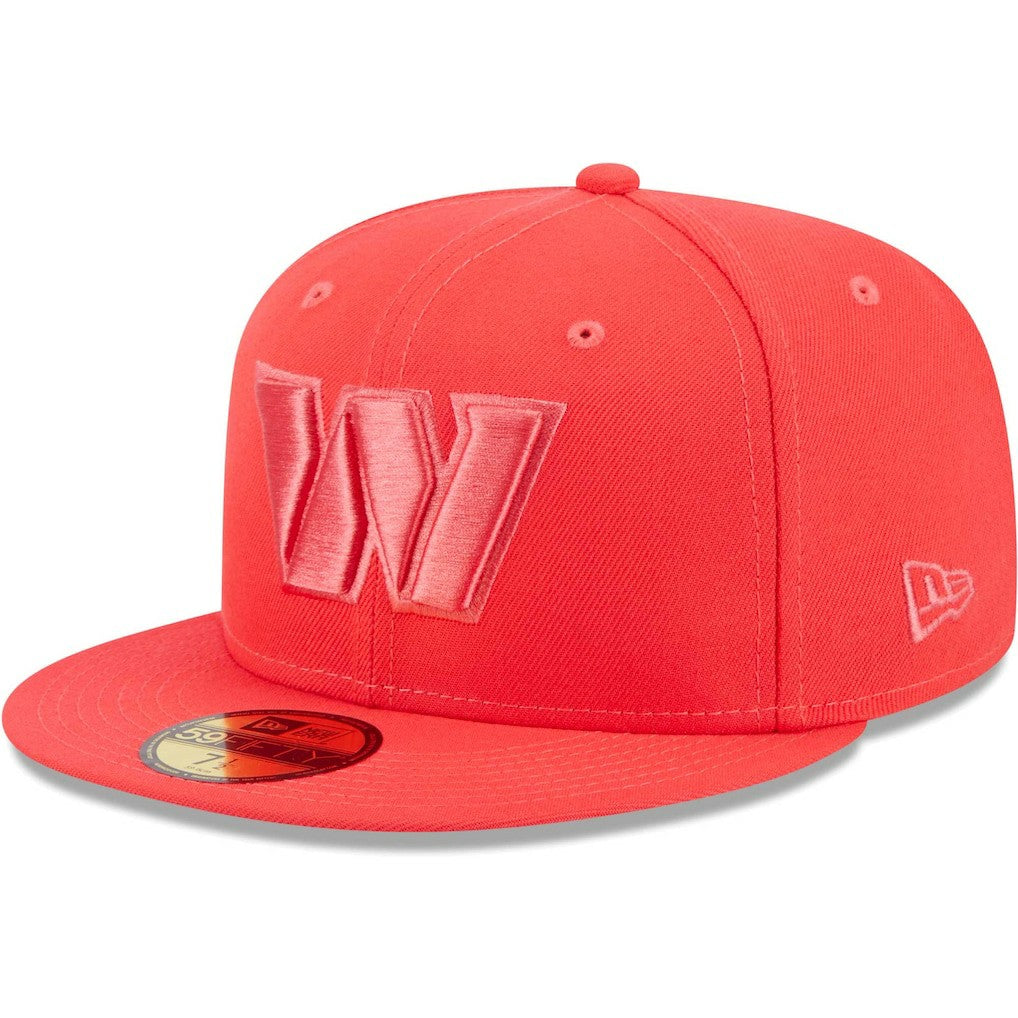 Washington Commanders New Era Color Pack Brights 59FIFTY Fitted Hat Red | NFL