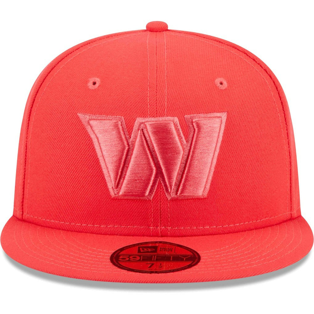 Washington Commanders New Era Color Pack Brights 59FIFTY Fitted Hat Red | NFL