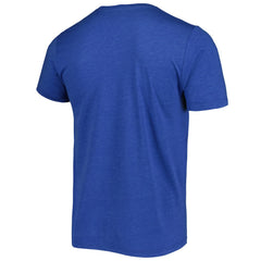Emmitt Smith Dallas Cowboys Homage Unisex NFL Blitz Retired Player Tri-Blend T-Shirt Heathered Heather Royal | NFL