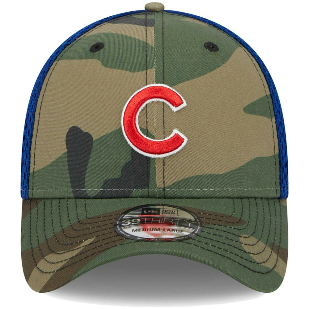 Chicago Cubs New Era Team Neo 39THIRTY Flex Hat - MLB