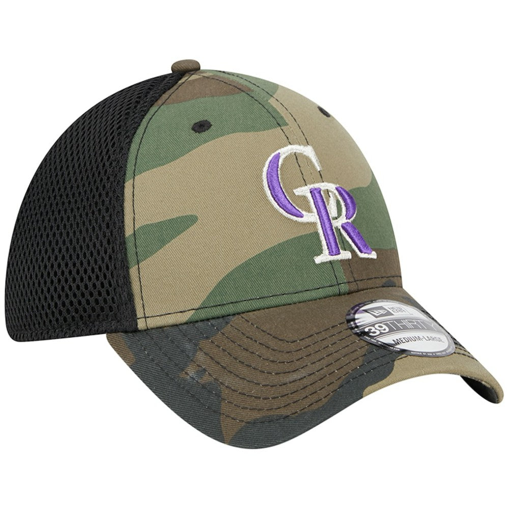 Colorado Rockies New Era Team Neo 39THIRTY Flex Hat - MLB