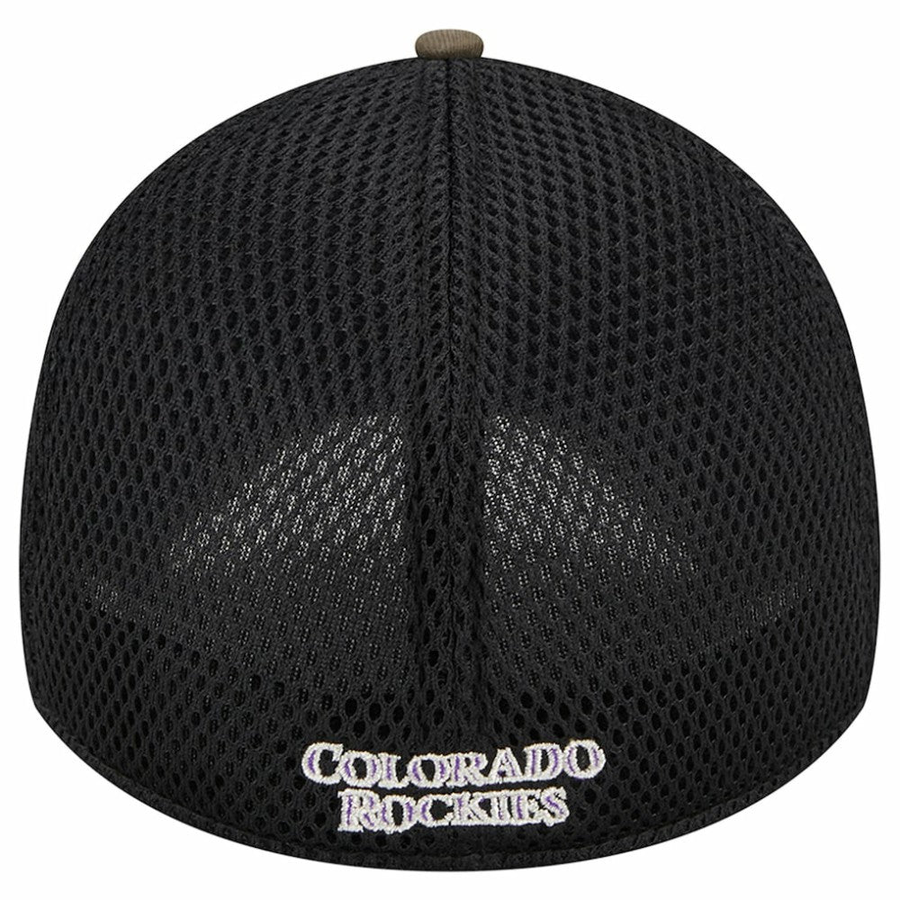 Colorado Rockies New Era Team Neo 39THIRTY Flex Hat - MLB