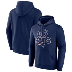 New England Patriots Hometown Collection Prevent Pullover Hoodie Navy | NFL