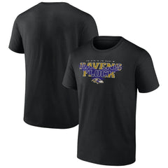 Baltimore Ravens Hometown Collection Prime Time T-Shirt Black | NFL