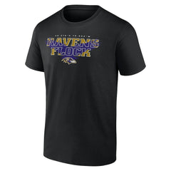 Baltimore Ravens Hometown Collection Prime Time T-Shirt Black | NFL
