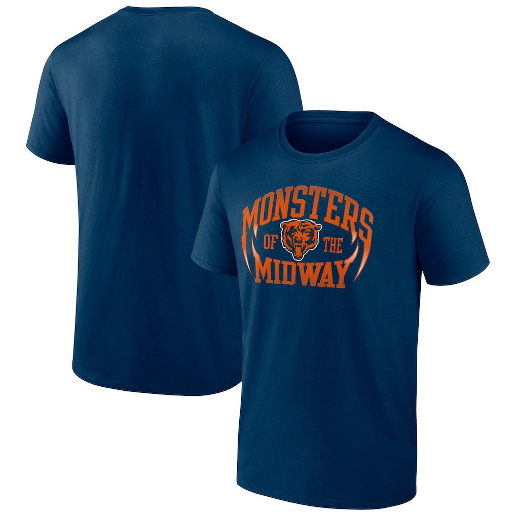 Chicago Bears Hometown Collection Prime Time T-Shirt Navy | NFL