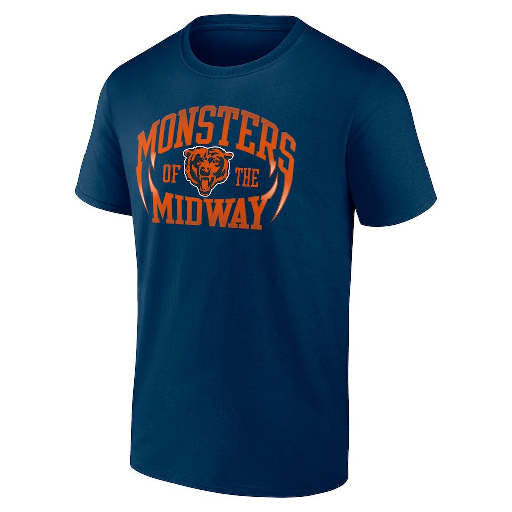 Chicago Bears Hometown Collection Prime Time T-Shirt Navy | NFL