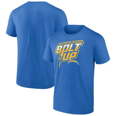 Los Angeles Chargers Hometown Collection Prime Time T-Shirt Powder Blue | NFL