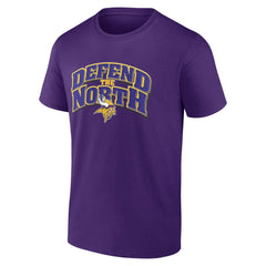 Minnesota Vikings Hometown Collection Prime Time T-Shirt Purple | NFL