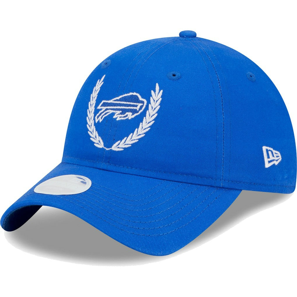 Buffalo Bills New Era Women's Leaves 9TWENTY Adjustable Hat Royal | NFL