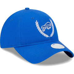 Buffalo Bills New Era Women's Leaves 9TWENTY Adjustable Hat Royal | NFL