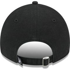 Las Vegas Raiders New Era Women's Leaves 9TWENTY Adjustable Hat Black | NFL