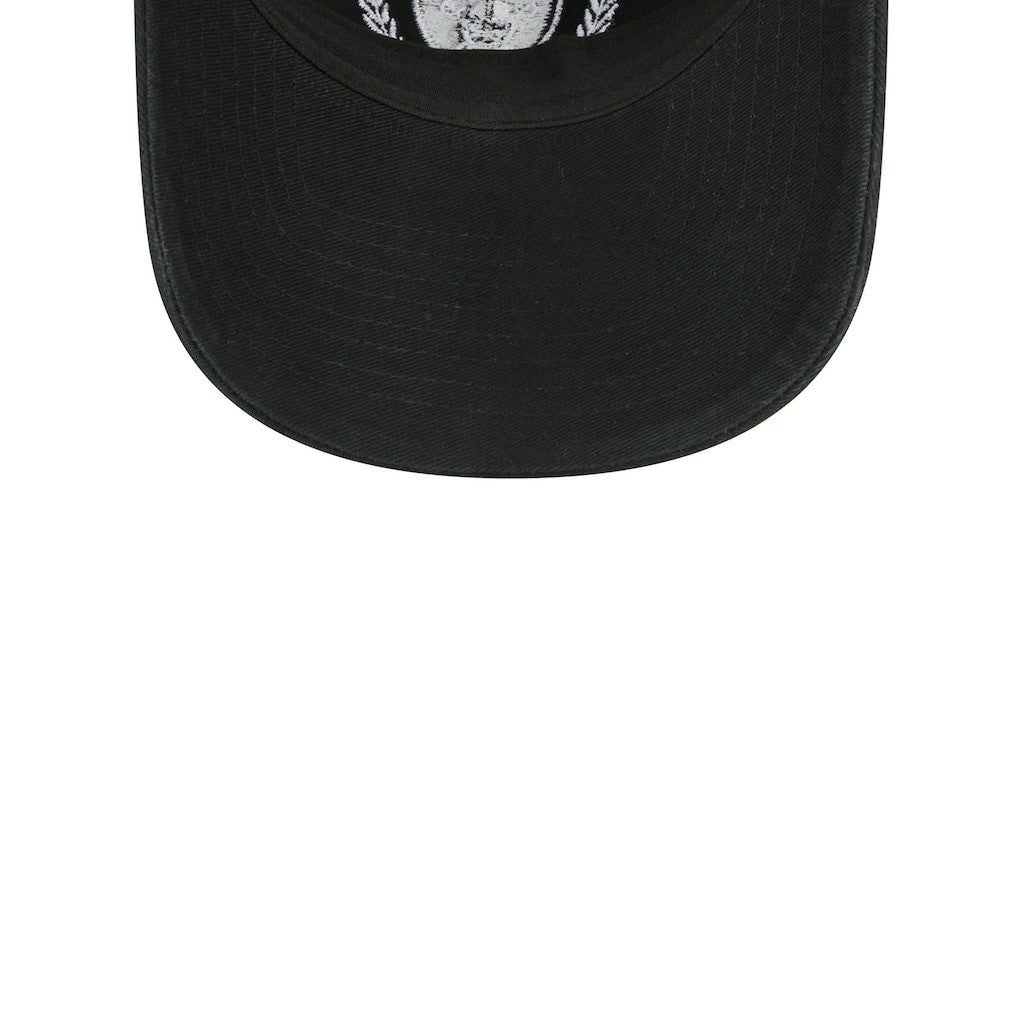 Las Vegas Raiders New Era Women's Leaves 9TWENTY Adjustable Hat Black | NFL