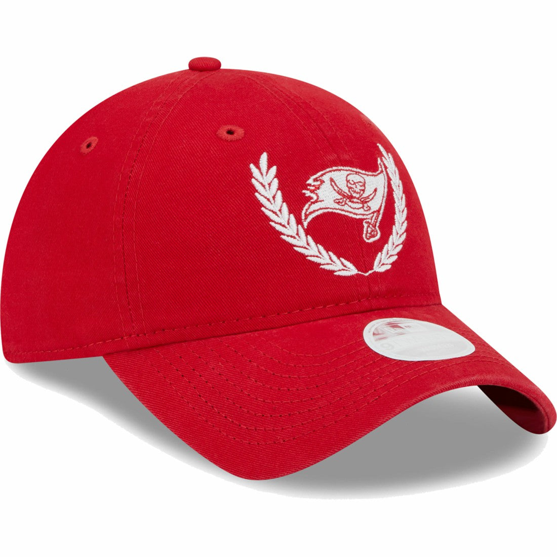 Tampa Bay Buccaneers New Era Women's Leaves 9TWENTY Adjustable Hat Red | NFL