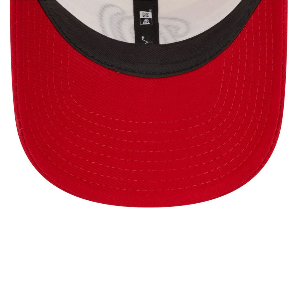Washington Nationals New Era Team Stripe Trucker 9FORTY Snapback Hat - MLB