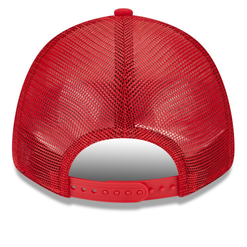 St. Louis Cardinals New Era Team Stripe Trucker 9FORTY Snapback Hat - MLB