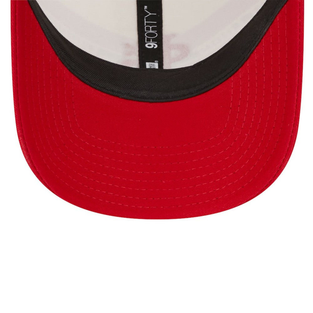 St. Louis Cardinals New Era Team Stripe Trucker 9FORTY Snapback Hat - MLB